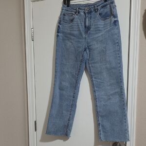 Oat New York Light Blue Straight Leg Jeans
